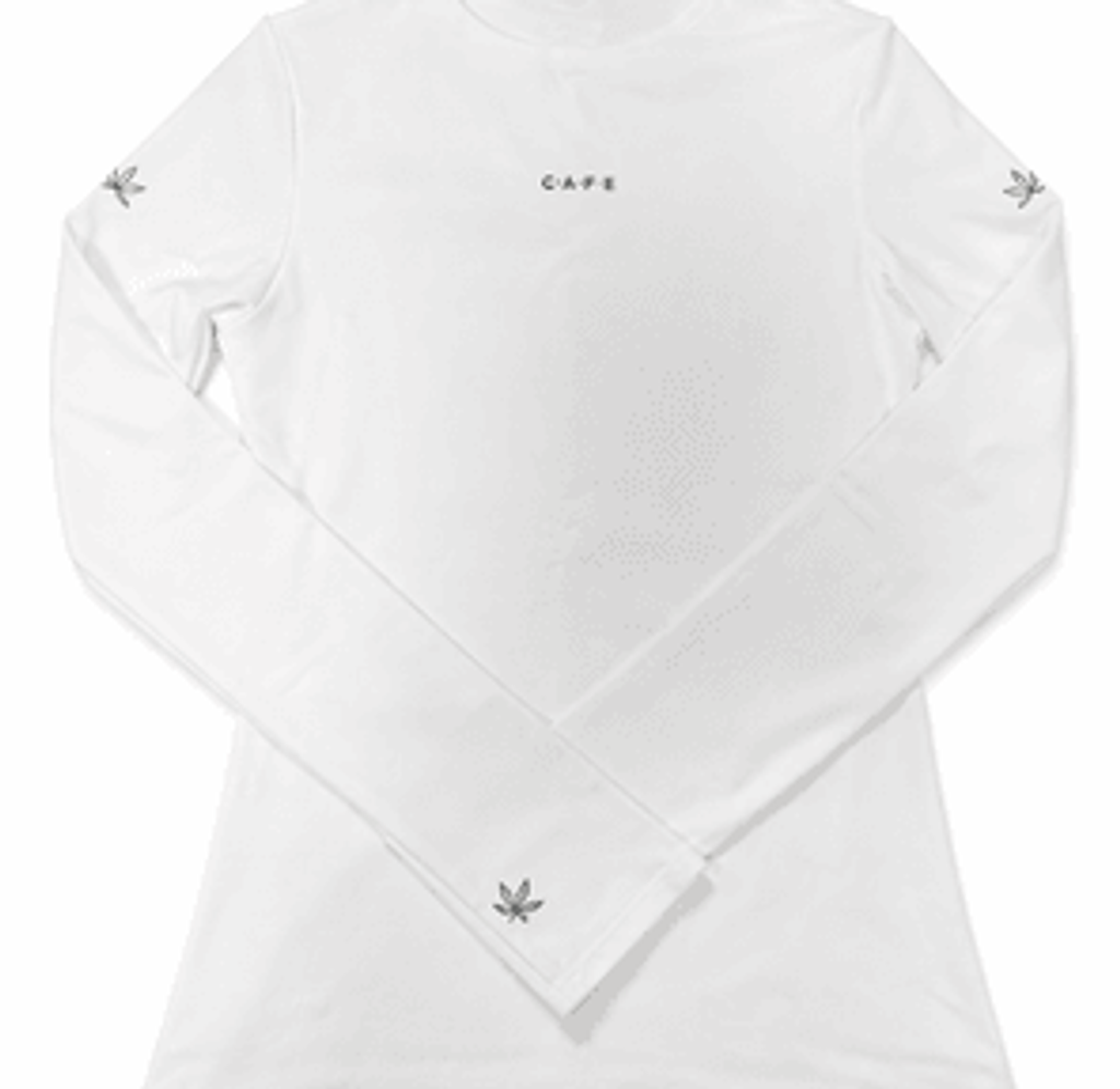 Womens Slim Fit Long Sleeve White - X SMALL