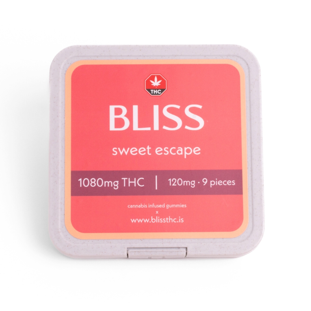 Bliss Edibles Sweet Escape Gummies (1080mg THC)