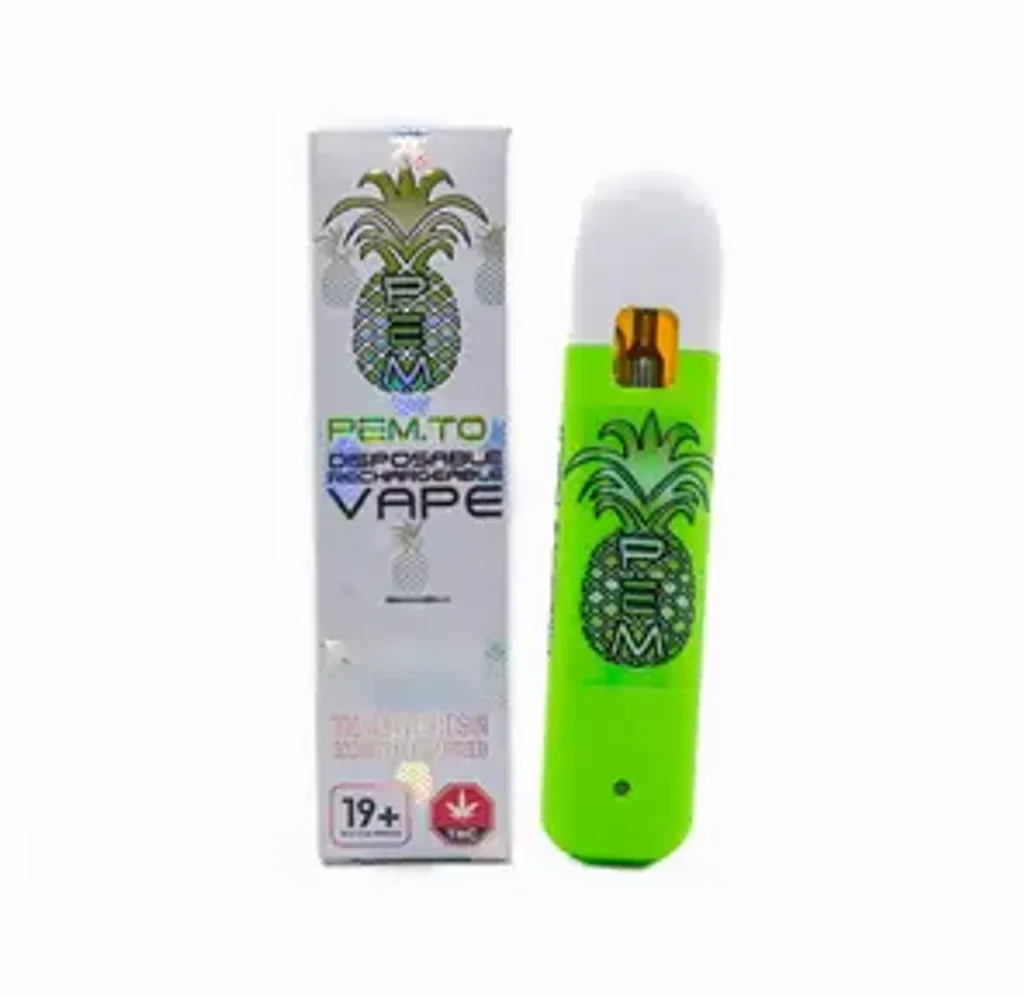 Gelato 1.2ml Hybrid Disposable Rechargeable Vape by Pineapple Express Meds PEX / PEM