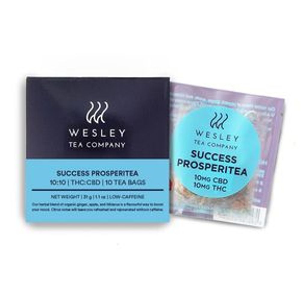 Success Prosperitea 10mg CBD-10mg THC 10-pack | Wesley Tea