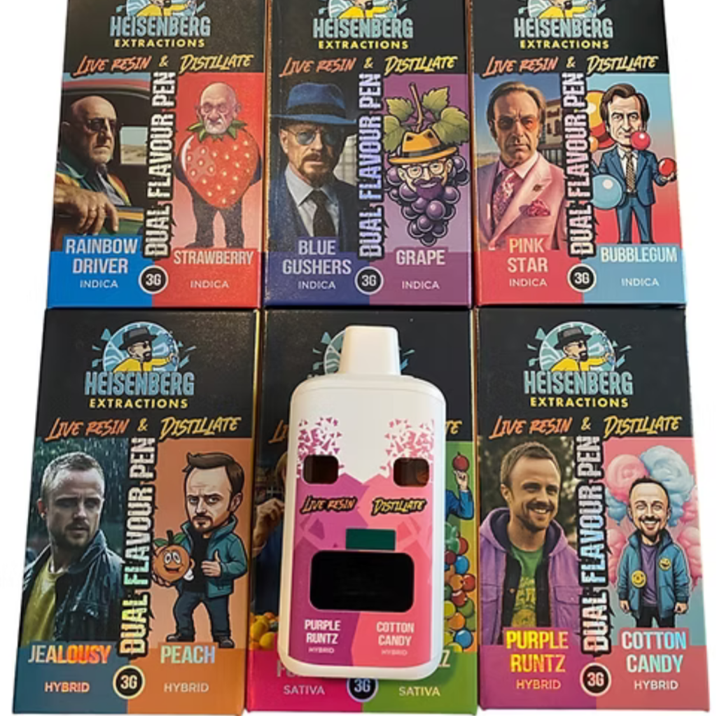 3g dual flavour live resin / distillate 