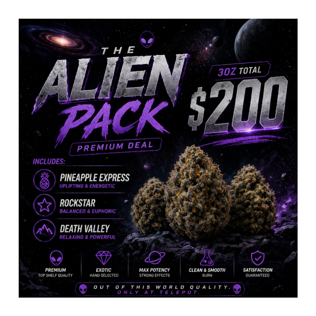 Alien Pack Deal 3oz for $200! 
