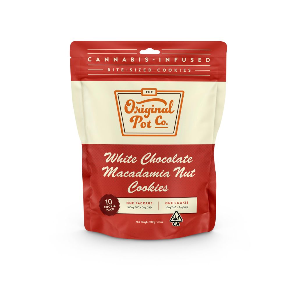 10 Pack White Chocolate Macadamia Nut Cookies