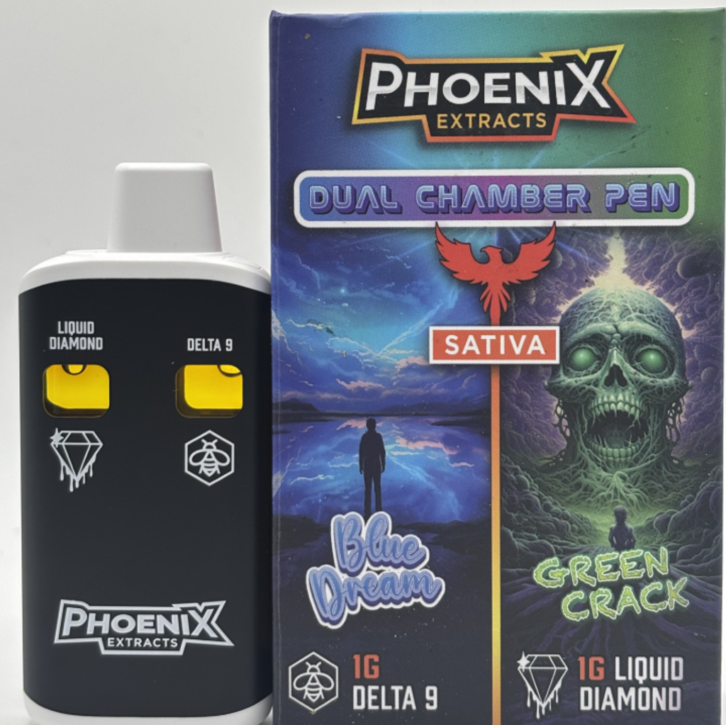 Phoenix 2G Disposable-Blue Dream X Green Crack