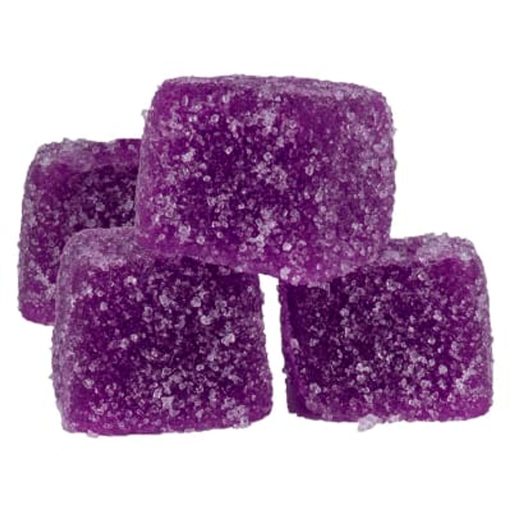 Vacay - Blackberry Lavender Soft Chews 3:1 + CBN - 4x 7.5mg CBD+CBN + 2.5mg THC Hybrid Soft Chews