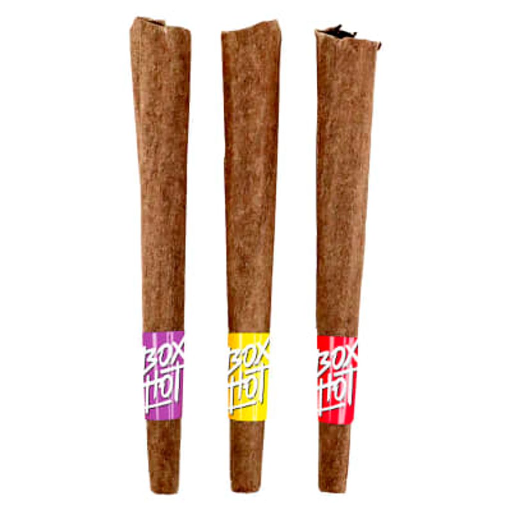 BOXHOT Fatties Trifecta of Exotic Blunt Smoking Power Infused Blunts 3x1g Distillates - Trifecta of Exotic Blunt Smoking Power Infused Blunts 3x1g ...