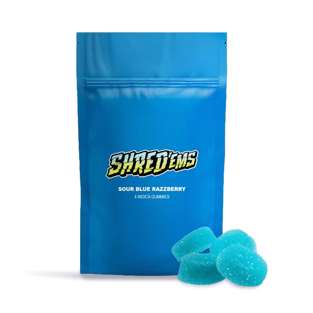 Sour Blue Razzberry Gummies 4-Pack | Highlife Cannabis Co - Bluewater ...