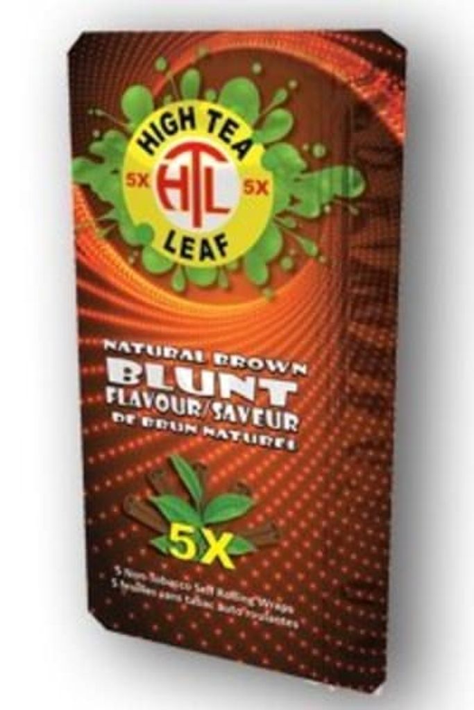 Natural Brown Blunt Wrap | 5-pack