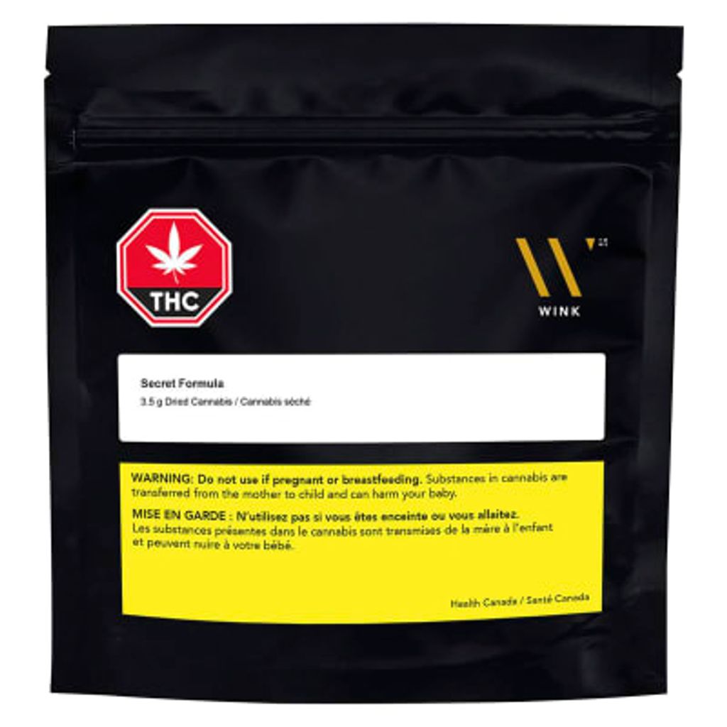 WINK - SECRET FORMULA - 3.5g Indica Dried Flower
