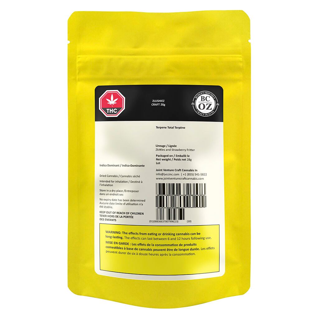 BC OZ - Craft Zlushiez - 28g Indica