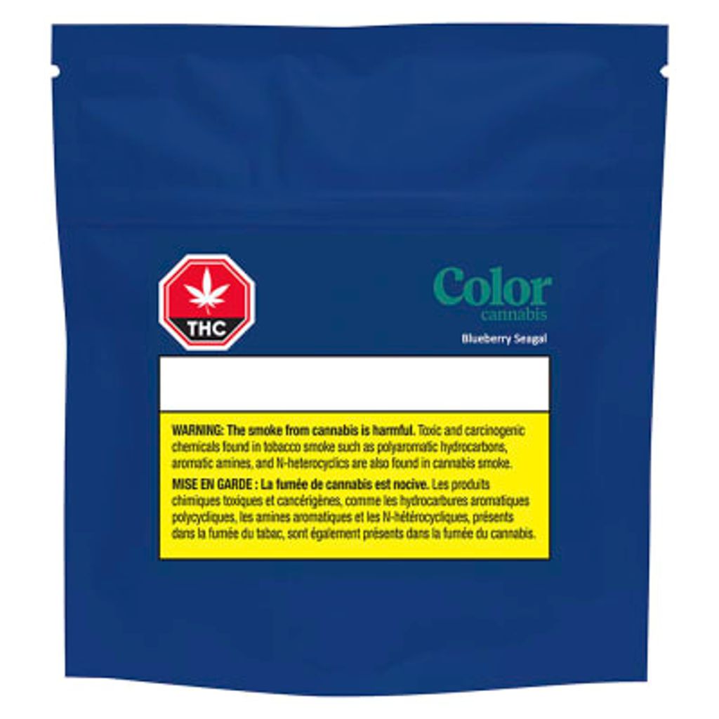 Color Cannabis - Blueberry Seagal Pre-Rolls - 10x0.35g Indica Pre-Rolls