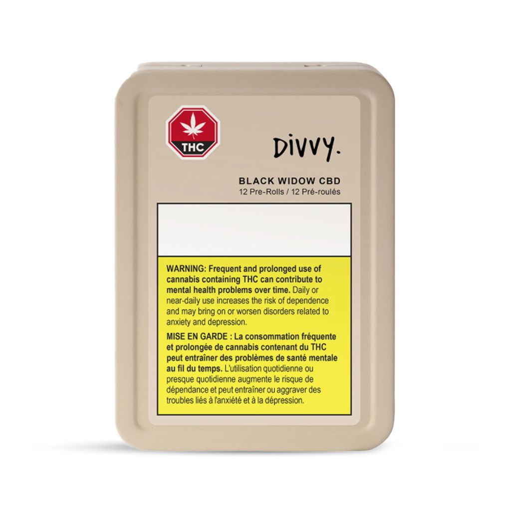 Black Widow CBD Pre-Roll 12-Pack | 4.2g