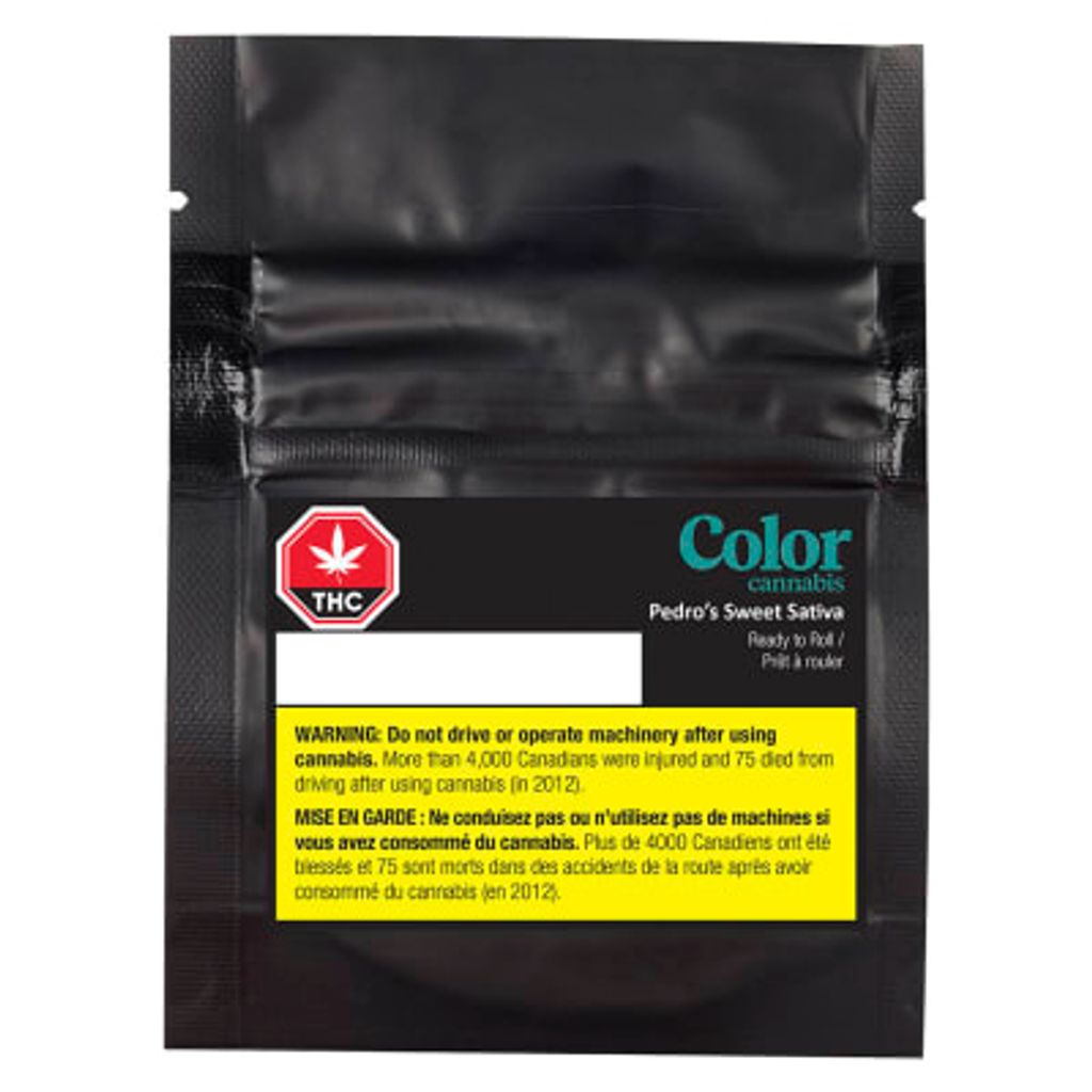 Color Cannabis - Pedro's Sweet Sativa Milled - 3.5g Sativa Milled Flower