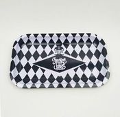 Smokes and Jokes Metal Rolling Tray Medium Size