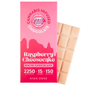 2250mg Raspberry Cheesecake White Chocolate Bar (Gluten Free)