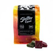 150mg Sativa Party Pack Shatter Chews by Euphoria Extractions (5mgx30) thumbnail 1