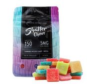 150mg Indica Party Pack Shatter Chews by Euphoria Extractions (5mgx30) thumbnail 1