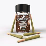 Chicken & Waffles (Hybrid) Galaxy Mini 5-pack 3.5G Diamond Infused Prerolls