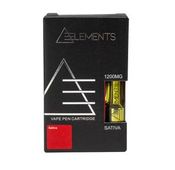 1200mg Vape Cartridge Sativa Sour Diesel by Elements
