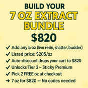 BUILD YOUR OWN 7 OZ EXTRACT BUNDLE
