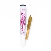 1 x 0.5g Infused Sticky Banger Pre-Roll Indica Donny Burger Russian Cream Cotton Candy by KushKraft