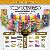 (6 GRAMS) TERRITORY DISPOSABLE PENS