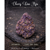 Cherry Lime Kiss 💋 🍒 | HYBRID | 30-34% THC |  $120 an oz | $180 for 2 Ozs | $340 for 4 oz | $550 for 8 ozs | $1000 a pound 
