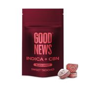 Good News 2:1 Troches Black Cherry 100mg (10ct)