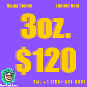 *Mix and Match* $120 for 3 oz HAPPY COMBO