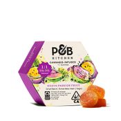 Guava Passion Fruit 1:1 Solventless Hash Gummies