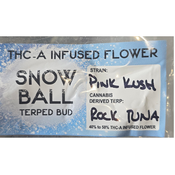 50% PINK KUSH SNOWBALL 