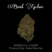 Bomb Cyclone 🌀 💣 23-27%THC (2oz $85) ( 4oz $140) (8oz$225)