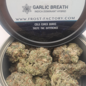 Frost Factory Garlic Breath Indica Dominant Hybrid