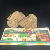 ***NEW $120/Oz*** Apples N Bananas (AAAA) 30.2% THC 1.9% CBD