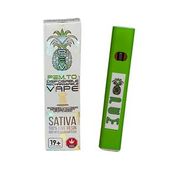King Tut 1.2ml Sativa Disposable Rechargeable Vape by Pineapple Express Meds PEX / PEM thumbnail 1