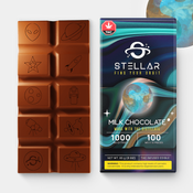 1000mg Milky Way Chocolate Bar by Stellar Treats - 4 units: $120