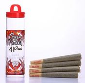 1G X 4 Rose Xtra Hot Grabba Pre Roll 4 Pack by Kushkraft