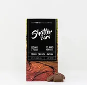 250mg Sativa Toffee Crunch Shatter Bar by Euphoria Extractions thumbnail 1