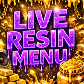 !! LIVE RESIN MENU 
