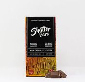 500mg Sativa Milk Chocolate Shatter Bar by Euphoria Extractions thumbnail 1