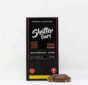 1200mg Sativa Milk Chocolate Shatter Bar by Euphoria Extractions