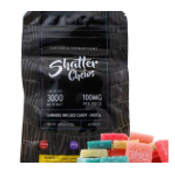 Euphoria Extractions Indica Shatter Chews 3000MG