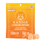 KANHA | NANO | Tangerine Twist | Sativa | 100mg THC | 10-pack