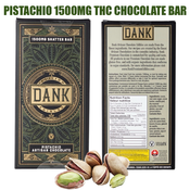 PISTACHIO ARTISIAN CHOCOLATE by DANK - 1500MG THC thumbnail 1