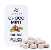 100mg Choco-Mint Wesley Mints - 5mg x 20 thumbnail 1