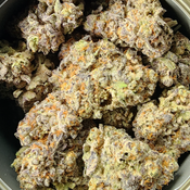 (Exclusive) Lemon Lambs Bread 🍞 🐑 🌟 -Frost Factory Cold Cured Quads– (Sativa Dominant Hybrid) (14 Grams) thumbnail 2