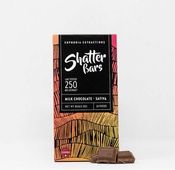 250mg Sativa Milk Chocolate Shatter Bar by Euphoria Extractions thumbnail 1