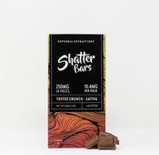 250mg Sativa Toffee Crunch Shatter Bar by Euphoria Extractions thumbnail 1