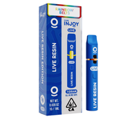 Cure Injoy 1g - Live Resin - Rainbow Belts - AIO (INDICA)