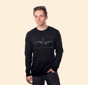 CAFE Creation Black Long Sleeve Shirt (L)